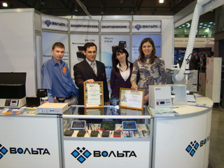 НТФ Вольта на выставке simexpo-2008 научное приборостроение