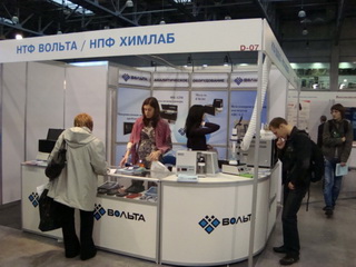Стенд НТФ Вольта / НПФ Химлаб